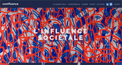 Desktop Screenshot of comfluence.fr